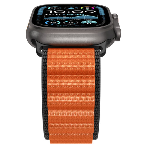 Spigen רצועת שעון WBF1 ל-Apple Watch – תואמת Ultra 3/2/1 (49mm), Series 11/10 (46mm), 9/8/7 (45mm), 6/5/4 (44mm)